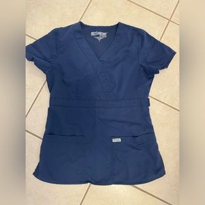 Greys anatomy navy scrub
